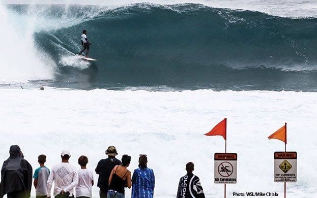 Surfing Costa Rica Profile Malakai Marinez Banzi Pipeline WSL/Mike Chlala