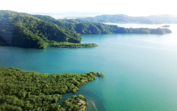 Ecoturismo Caminos-de-Osa-Aerial-Photo-of-Osa-Peninsula na Costa Rica