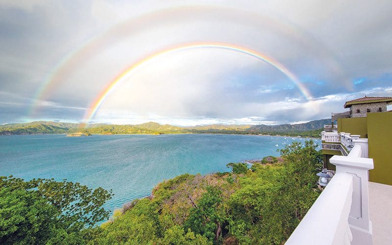 Vue à 360° du Splendor Del Pacifico depuis le sommet