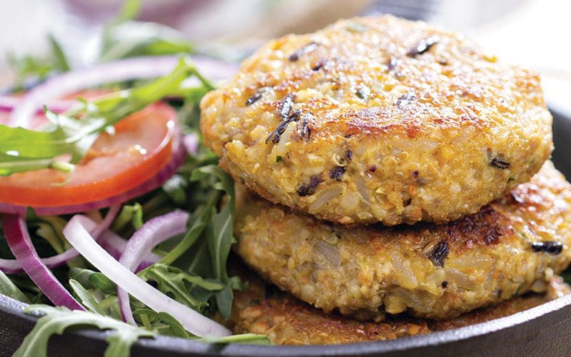 Vegan quinoa veggie burger recipe