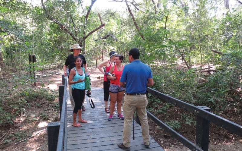 guide at conchal wildlife refuge