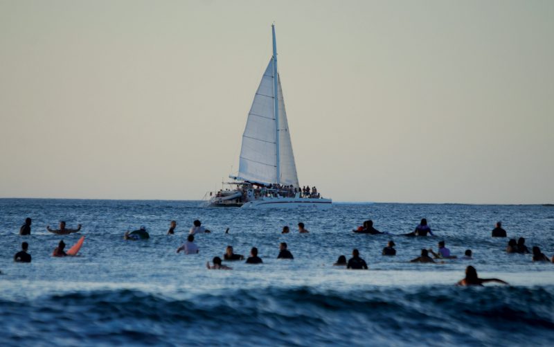 sunset catamaran bout tour in tamarindo costa rica