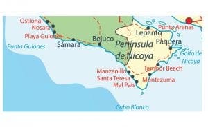 visitar península de nicoya costa rica