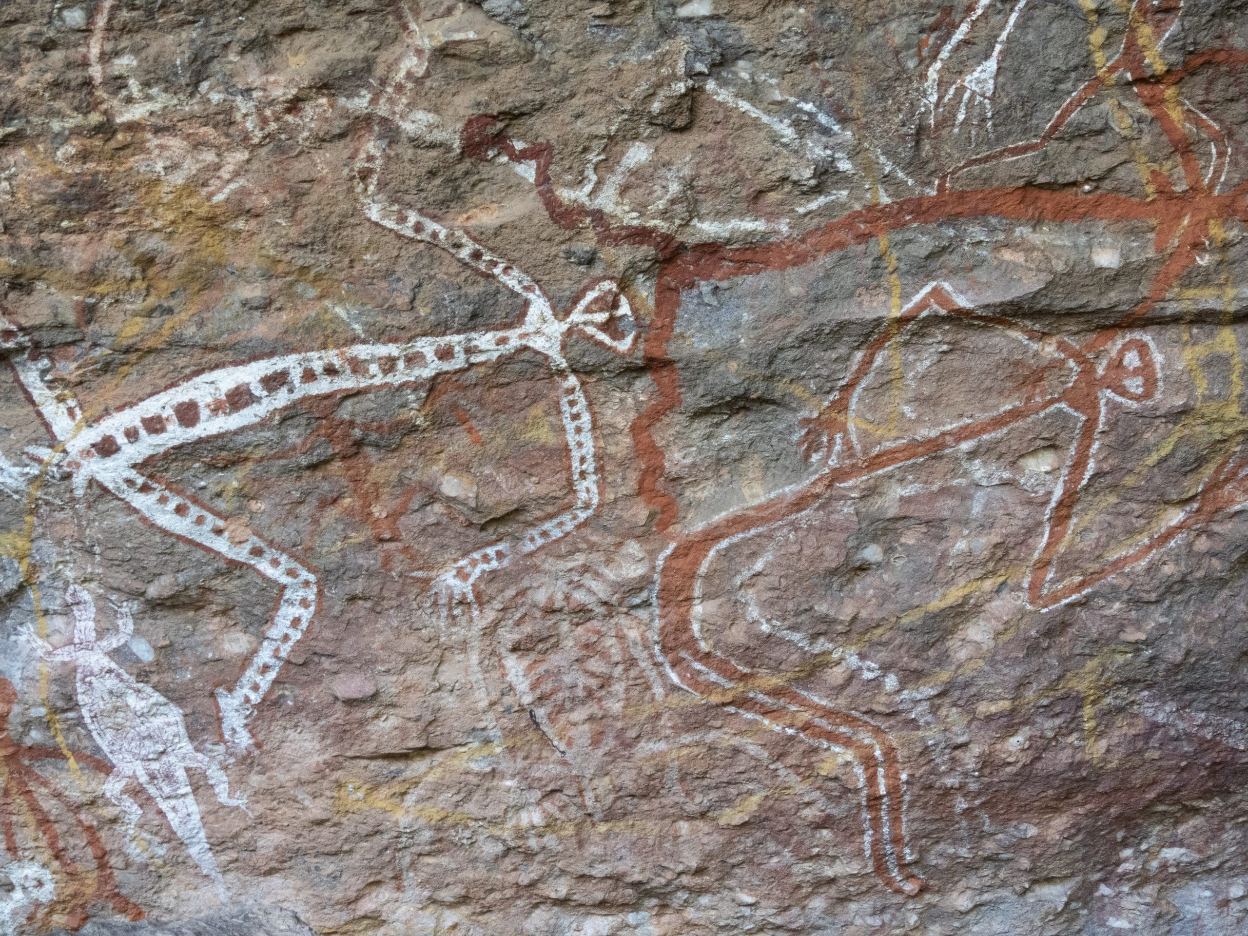 arte rupestre aborígene australiana