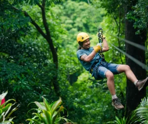 zip lining at vandara