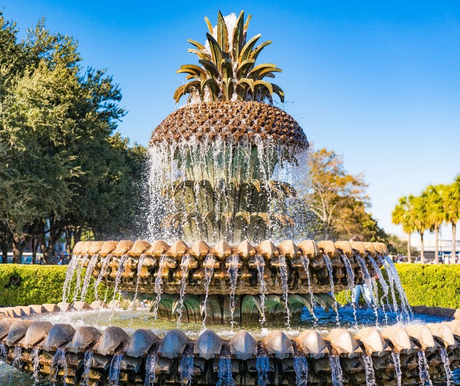 Ananasbrunnen