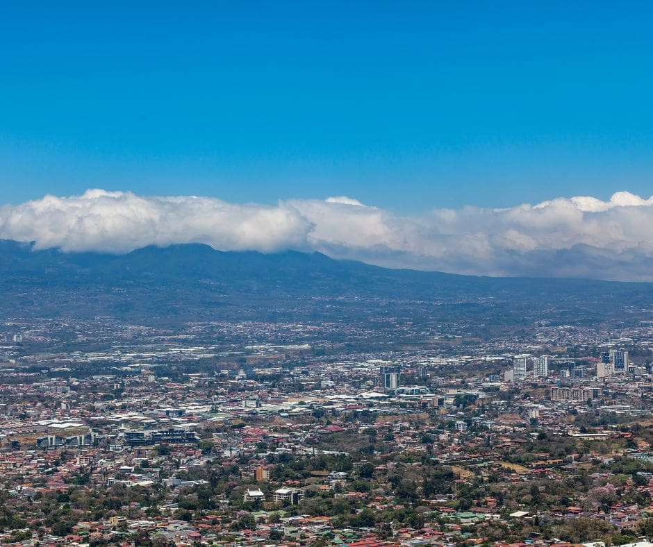 San Jose Central Valley Costa Rica