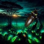 Tortuguero Beetle's Bioluminescent